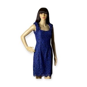 Lilly Pulitzer Mara Blue Dress Size 2